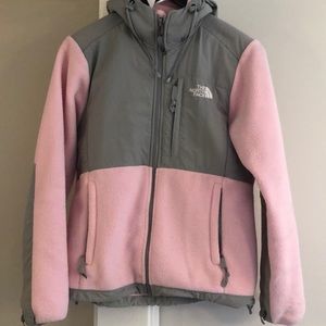 Pink/Gray Women’s The North Face Denali jacket